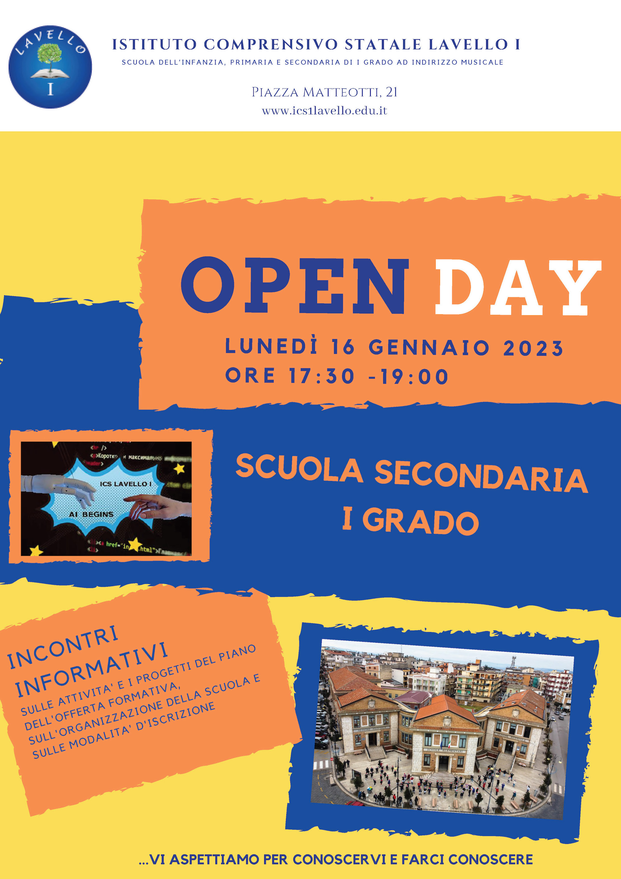 locandina open day