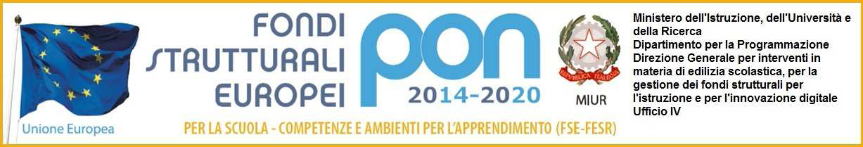 Banner PON 2014-2020