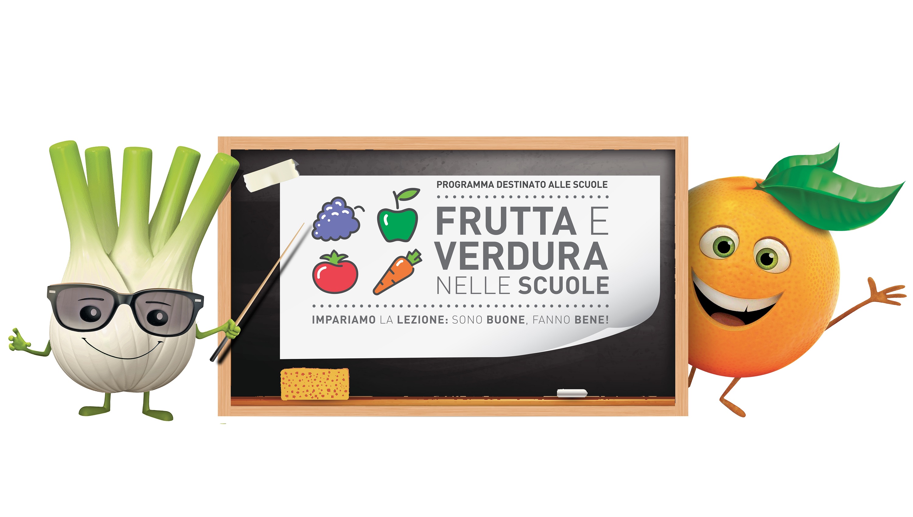 Immagine progetto frutta e verdura nelle scuola